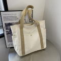 Large Capacity Totes Book Carry Bags Shoulder Tote Bags Commuting Handbags Canvas Handbags Work Tote Bags. 