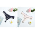 SMY 2PCS Women's Cotton Panties T Back Women Briefs Low-Rise Underwear. 