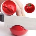 Quorrae Ceramics Scissor Sharpener Multi-function Tomato Cutter Sharpener for Quick Kitchen Sharpening Kitchen Supplies for Red Tomato Shaped Cutter Sharpener. 