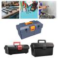 Empty Tool Box Small Tool Box Portable Tool Organizer for Workshops Garages. 