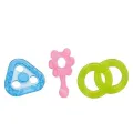 Teether Card FZ3 | Silicone Baby Teether| Multicolour | Different Shapes | Blackkito. 
