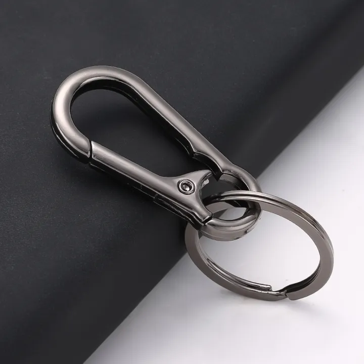 Simple%20Keychain%20Metal%20Car%20Key%20Ring%20Fashion%20Detachable%20Carabiner%20Hook%20Waist%20Hanging%20Key%20Chain%20Buckle%20Men%20Women%20Accessories%201Set%20-%20Image%205