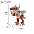 Dinosaur Toy with Movable Joints Interactive Dinosaur Toy Set with Moving Truck Educational Gift for Boys Tyrannosaurus Action Figure Fun Toddler Assembly Kit Perfect Birthday Present Simulation. 