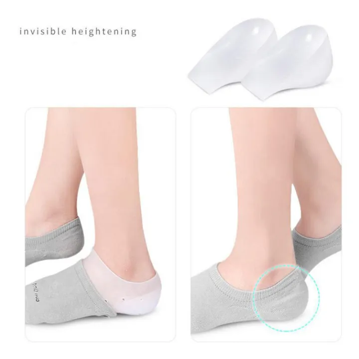 Unisex%20Invisible%20Height%20Increase%20Silicone%20Socks%20Gel%20Heel%20Pads%20Heel%20Cushion%20Soles%20Insole%20Foot%20Massage%20Orthopedic%20Arch%20Support%20-%20Image%204