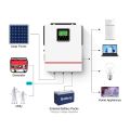PowMr MPPT 1KW 12V Hybrid Solar Inverter 230Vac PV Starting Voltage 20Voc Built-in 80A Solar Charge Controller 50/60Hz Automatic Pure Sine Wave Inverter. 