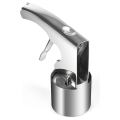 2 Pcs Ice Cream Scoop Big Volume Scoop Cylindrical Ice Cream Scoop with Trigger Release Ice Cream Accessories. 