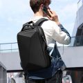Business Expandable Backpack For Men Laptop TSA Keyless Anti-theft Waterproof School Backpacks Hard Shell USB Travel Bag New. 