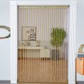 Door Curtain Beaded String Curtain Room Divider Tassel *2M Beaded Door Curtain Solid Color Tassel Window Curtain Home Decor. 