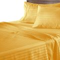Egyptian cotton striped Bedsheet King Size (230CM x 250CM) & Super King (280CM x 280CM). 