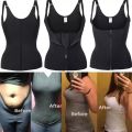Adjustable Hook Waist Slimming Belt Corset Zipper Sauna Belt Cellulite Cincher Body Shaper Belly Tummy Abdomen Control Burn Fat. 