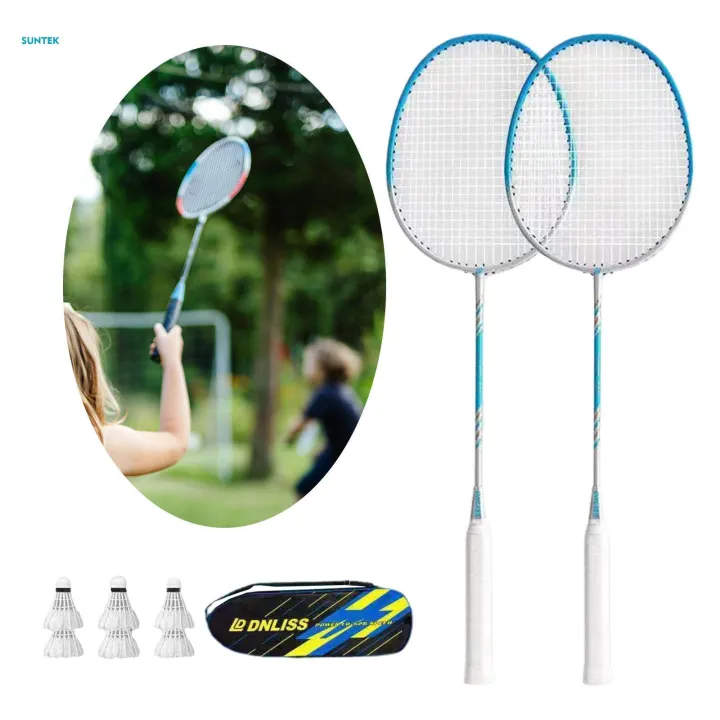 Badminton%20Racket%20Badminton%20Set%20with%206%20Shuttlecocks%20Replacement%20Badminton%20Equipment%20Badminton%20Racquet%20for%20Beach%20Indoor%20Outdoor%20Exercise%20Games%20-%20Image%204