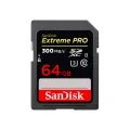 SanDisk 64GB Extreme PRO UHS-II SDXC Memory Card. 