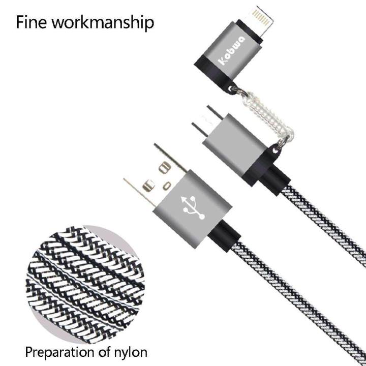 %5BApple%20MFi%20Certified%5DKobwa%202%20in%201%20Nylon%20Braided%202.4A%20High%20Speed%20Lightning%20Micro%20USB%20Sync%20Charging%20Cable%203ft%201m%20For%20IPhone%207%207%20Plus%206s%206%20Plus%205s%20SE%205c%205%20IPad%20Mini%20Air%20Pro%20IPod%20and%20All%20Andriod%20Phone%20-%20Image%204
