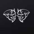 【Exclusive Offer】Car Emblem Badge Decals for Dodge Challenger SRT Demon SRT8 RC Hellcat Charger Caliber Grille Auto styling Accessories. 