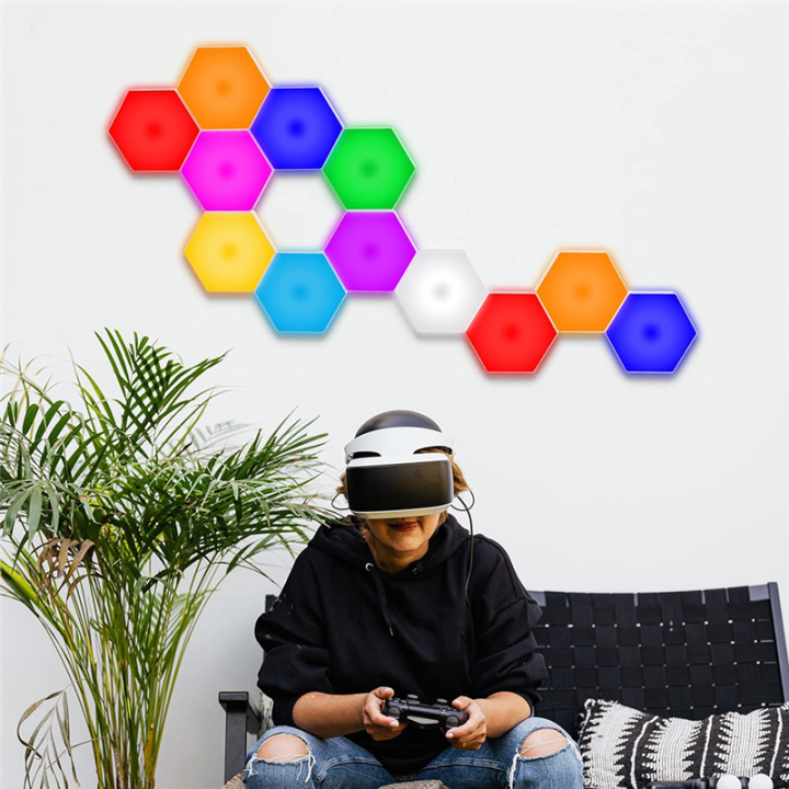RGB%20Colorful%20Hexagon%20LED%20Light%20Remote%20DIY%20Geometry%20Hex%20Touch%20Sensitive%20Wall-Mounted%20Panels%20for%20Bedroom%20Living%20Room%20-%20Image%203