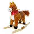 2-4 years Horse Toys Wooden Rocking Horses medium Indoor And Outdoor Ride On Horse Toy For Baby/Kids/Teenager. 