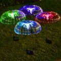 Lighting Solar Garden Lights,  Color Changing Solar Lights Decorations, Garden Decoration Waterproof Solar Fiber Lights, Garden Yard Festive Christmas Decorations   Outdoor Solar LED Lights  Waterproof Garden Pathway Patio Yard Fairy Light L. 