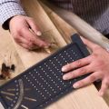 3d carpentry ruler, square size and area measuring tool, angle gauge, woodworking, carpentry woodworking tools. 