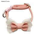 Bow-knot Collar Japanese Style Decorative Pet Collar with Safety Buckle. 