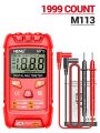 ANENG M113 Pocket Portable Multímetro Tester 1999 Counts Mini Multimeter CAT II 600V AC/DC Voltage Auto Machine Multitester Tool. 