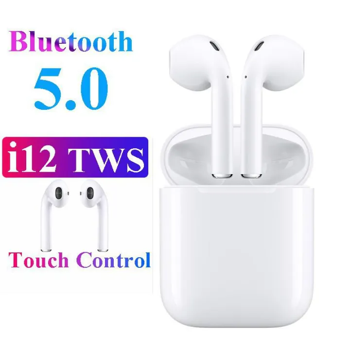 i12%20TWS%20Wireless%20Bluetooth%20Earphones%20with%20Touch%20Control%20Headset%20-%20Image%202
