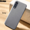Biruiqu For LG Velvet 5G Shockproof Anti Slip Soft TPU Sandstone Matte Back Case Cover. 