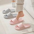 【ZIME】Women Thick Platform Cloud Slippers Summer Beach Eva Soft Sole Slide Sandals Leisure Men Ladies Indoor Bathroom Anti-slip Shoes. 
