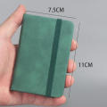 Handwriting Notebook Mini Word Book Memo Word Book PU Leather Pocket Diary Book Mini Notebook. 