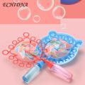 ECHIDNA Bubble Wand with Liquid Plate Colorful Windmills Bubble Maker. 