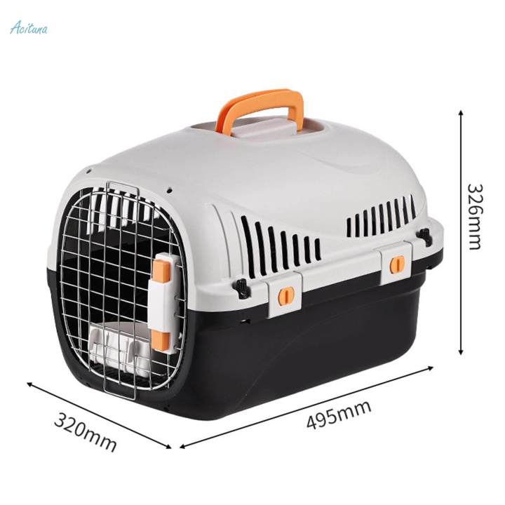 Hard%20Sided%20Cat%20Carrier%20Cage%20Carrier%20for%20Kitten%20Indoor%20Outdoor%20-%20Image%208