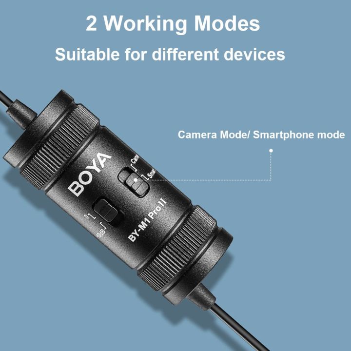 BOYA%20BY-M1%20Pro%20II%20Universal%20Clip-on%20Microphone%20Omni-directional%20Condenser%20Lapel%20Mic%20-%20black%20-%20Image%205