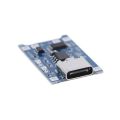 Type C USB 5V 1A 18650 TP4056 Lithium Battery Charger Module Li-ion Charging Board with Protection Dual Functions 1Pcs. 