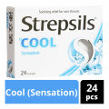 Strepsils Cool Sensation Lozenges, Soothing relief for sore throats, 24 Lozenges. 
