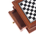 【Dream Sailing Store 】1:12 Miniature Chess Board Box Set Furniture Toys. 