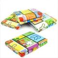 Microfiber Play Mat 100% Waterproof, Anti Skid,Double Sided Baby Play Multicolor (100x180cm). 