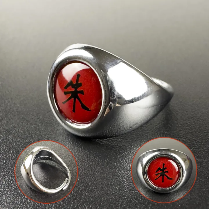 Cosplay%20Naruto%20Anime%20Akatsuki%20Itachi%20Pain%20Orojimaru%20Rings%20For%20Men%20Women%20-%20Image%206
