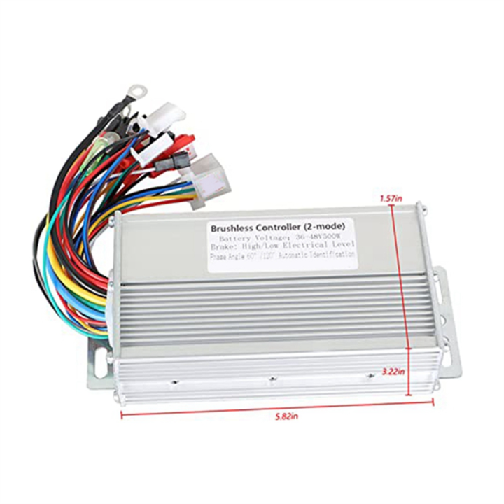 36-48V%20500W%20Brushless%20DC%20Motor%20Speed%20Control%20Box%20Electric%20Bike%20Scooter%20Spare%20Parts%20-%20Image%203