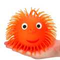 Smile Face Led Flashing Light Puffer Squishy Bouncy Toy, Toy Balls Colorful Stress Glowing Light Up Puffer Ball Smile Face Glowing Light Up Toy Balls. 