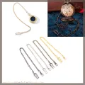 【ZIME】Pocket Watch Chain For Antique Quartz Vintage Pocket Watch Bronze Alloy Chain. 