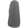 LeiyanNew Desk Chair Pillow Round Pillows For Sleeping Cylindrical 44x15cm Roll Spine Lumbar Support Grey Cotton Linen. 