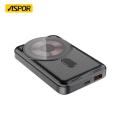 Aspor A326 Digital Display Power Banks with Foldable Holder Stand Fast Charging 10000mAh Mobile Charger Power Bank. 