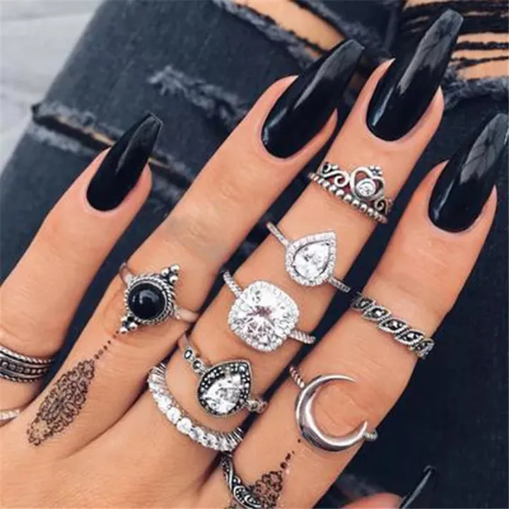 10%20Style%20Black%20Opal%20Stone%20Crown%20Flower%20Elephant%20Crescent%20Ring%20Set%20for%20Women%20Metal%20Jewelry%20Accessories%20-%20Image%206