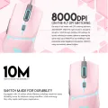 SAKURA SERIES- Fantech VX7 CRYPTO Gaming Mouse. 