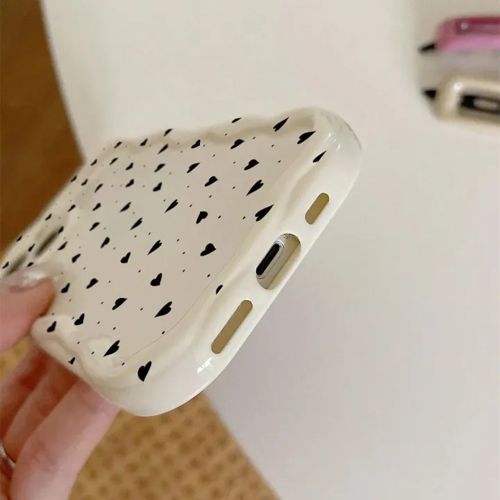 Cellphone%20Case%20For%20Samsung%20Galaxy%20A23%20A24%20A30%20A31%20A32%204G%20A33%20A34%20A52%20A53%20A54%205G%20A50%20A51%20A20%20M10S%20Phone%20Casing%20love%20heart%20Cream%20Wave%20Edge%20Fashion%20Cute%20Soft%20Hot%20Back%20Cover%20Silicone%20Full%20Protection%20Shockproof%20TPU%20Anti-falling%20-%20Image%202