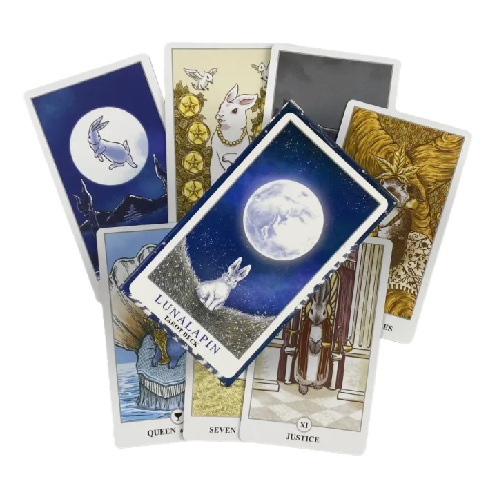 【SmartHorizon】Lunalapin Tarot Cards A 83 Rabbit Deck Oracle English ...