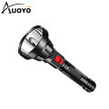 Auoyo Flashlights Emergency Electric Portable Lamp Light Camping Hiking Work Lights Flashlight Bright Searchlight Spotlight 300M Distance USB Rechargeable Flashlight. 