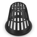 180 Pack 2 Inch Net Cups Slotted Mesh Wide Lip Filter Plant Net Pot Bucket Basket for Hydroponics. 