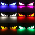 【Fast Delivery 1-4 day】Car LED Devil Eyes Light Universal Demon Eyes Headlight Motorcycle Mini Turn Signal Flasher Tail Lamp Auto Decoration Lights. 