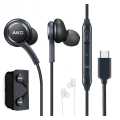 Samsung AKG Type-C / 3.5mm Earphone with Mic - Sound Sports Handsfree Headset Headphone For Type C Smart Mobile Phone. 