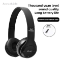 Anrushide Stereo P47 Headset 5.0 Bluetooth Headset Folding Series Wireless Luxury Sports Game Headset for HuaWei XiaoMi Expansion head beam. 